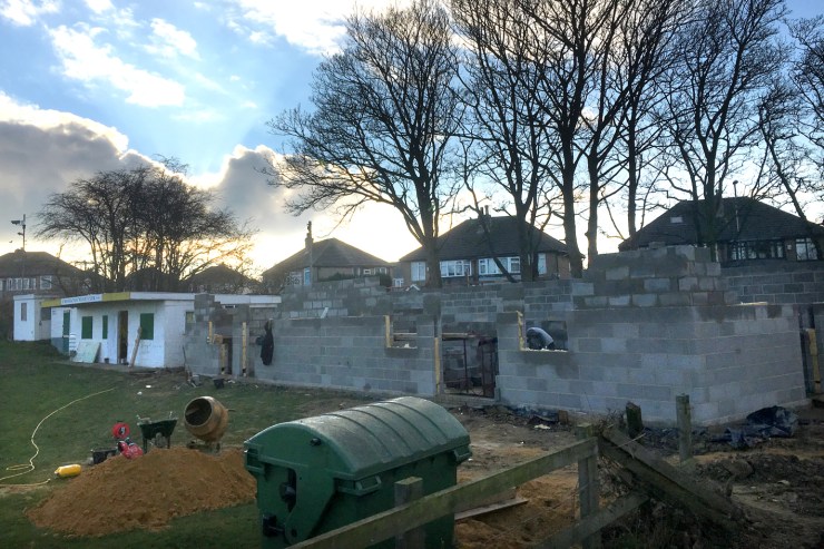 Crossgates CC build shot